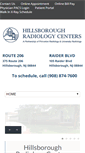 Mobile Screenshot of hillsboroughradiology.com